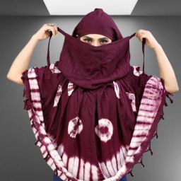 Printed Rayon Women Maroon Scarf-image-11