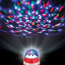 SPARK WORLD Red Rotating Disco LED Ceiling Lamps image 2