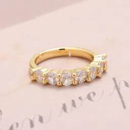 SALTY Victoria Gold Ring for Women & Girls Finger Ring Jewellery Accessories-image-85