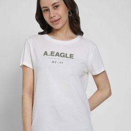 AMERICAN EAGLE OUTFITTERS Women Typography Printed T-shirt-image-43