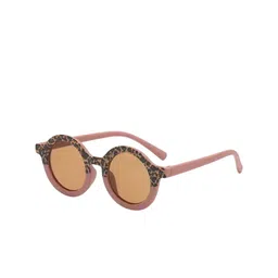 SHOP FRENZY Unisex Kids Oval Sunglasses with UV Protected Lens-12