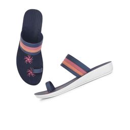 PENNEN Women Printed One Toe Flats-image-21