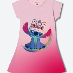 Wear Your Mind Girls Printed Cotton A-Line Dress-picture-23
