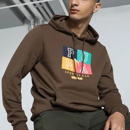 Puma Graphic Printed Cotton Hoodie-picture-50