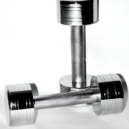 HackerX 2 Pieces Fixed Weight Dumbbells- 7.5 kg Each image 1