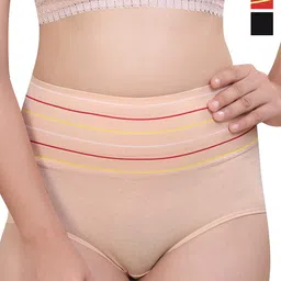 SHREE GANESH FASHION Women Pack of 3 High-Rise Cotton Hipster Briefs-picture-14