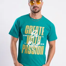 Bene Kleed Men Typography Printed Pockets T-shirt-image-70