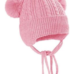 Gajraj Kids Woollen Knitted Woolen Earflap Beanie Cap-24