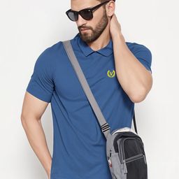 MACK JONNEY Solid Polo Collar Cotton T-shirt-picture-36