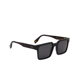 Ted Smith Unisex Square Sunglasses with Polarised and UV Protected Lens image 3