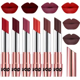 VOLO Set Of 6 Creme Matte Lipstick - 3.5g Each-13