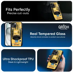 QRIOH Typography Printed iPhone 16 Pro Max Back Case Mobile Accessories image 5