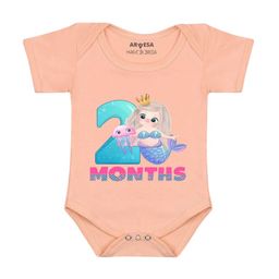 Arvesa Infants Printed Short Sleeve Bodysuit-image-66