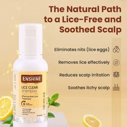 ENSHINE Set Of 2 Lice Clear Shampoo - 50 ml Each image 3