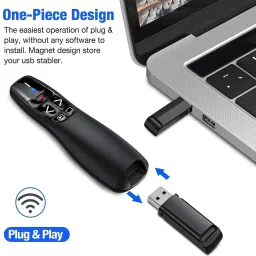 Jihaan Clicker RF 2.4GHz USB Laser Pointer Presenter Laser Pointer Presenter Presenter image 5