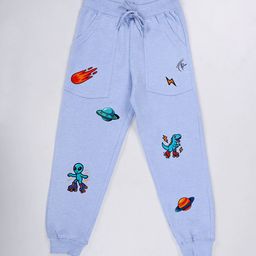 KiddoPanti Boys Printed Jogger With Badge-picture-19