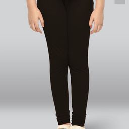 LYRA Girls Pack Of 2 Cotton Ankle-Length Leggings-image-14