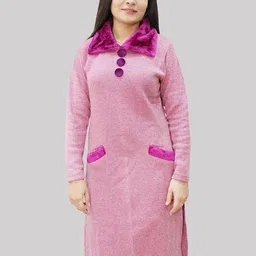 HAUTEMODA Woollen Straight Kurta-picture-40