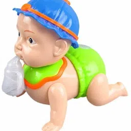 Musical Talking Crawling Baby Toy for Babies Kids Infants - Dazzling Lights and Dynamic Sound - Colour as per Stock,Plastic,Pack of 1,Multi Color-image-33