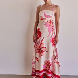JC Mode Women Floral Printed Empire Maxi Dress-image-62