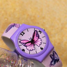 VIRAKTI Kids Brass Printed Dial & Straps Analogue Watch KID-06-V-image-45