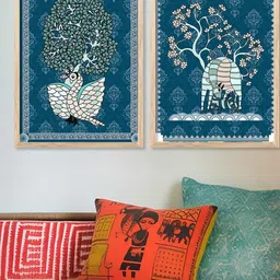 WALLLANE Brown Wood Wall Art-picture-40