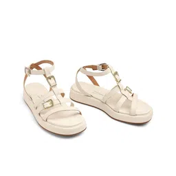 Vizzano Women Regular Open Toe Flats with Buckles-picture-38