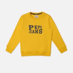 Pepe Jeans Boys Typography Printed Round Neck Sweatshirt-picture-16