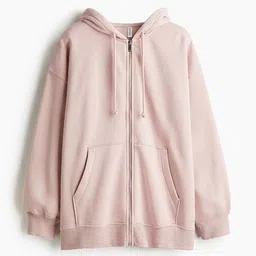 H&M Oversized Zip-Through Hoodie-image-53