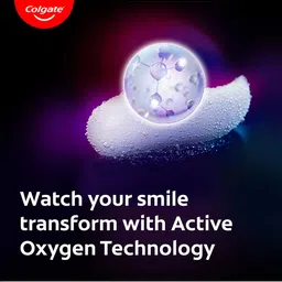 Colgate Visible White O2 Mint Teeth Whitening Toothpaste with Active Technology - 25g image 4