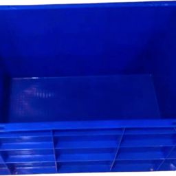 Plastic Multipurpose Rectangular Storage Crates 500 x 325 x 250 MM Heavy Duty Crate Storage Basket-26