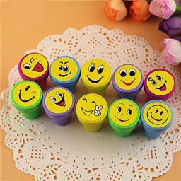 10 Pcs Multi Character Stamp For Kids Tattoo or Craft Work-17