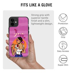 DailyObjects Multi-Coloured Printed iPhone 12 Back Case image 5