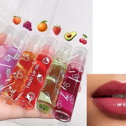 gabbu Juice Lip Gloss Balm Pack of 6 Multicolour/ fruit-picture-15
