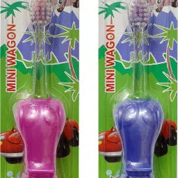 MINI WAGON Car Kids Toothbrush Extra Soft Toothbrush-image-5