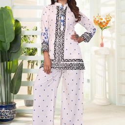 Rayon Women Kurti With Bottomwear-image-50