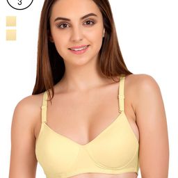 Tweens Pack of 3 Beige T-shirt Bras TW91301-image-72
