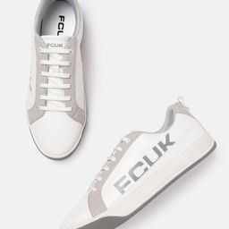FCUK Men Brand-Logo Printed Everyday Sneakers-picture-21