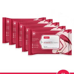 Sirona Intimate Wet Wipes (5 Pack - 10 Wipes Each)-55