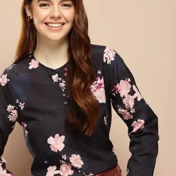 encore by INVICTUS Floral Printed Regular Top-picture-18