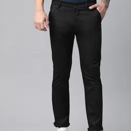 Rodamo Men Slim Fit Trousers-picture-13