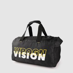 WROGN Brand Logo Printed Medium Duffel Bag image 2