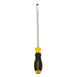 STANLEY STMT60832-8 Cushion Grip Slotted Standard Screwdriver, 8 mm x 200 mm, Black & Yellow-24