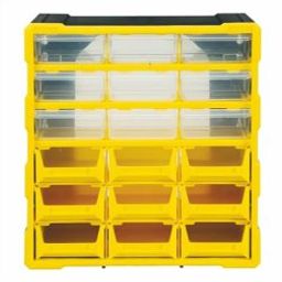 tool Alkon ACO-9B9D Polypropylene 457 x 424 x 164 mm Yellow Drawers Component Organisers-12