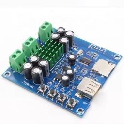 XH-M422 Bluetooth Amplifier Board U Disk TF Player Amp Boards 12 To 24V DC TPA3116D2 XH-M422 Dual Channel Amplifier Integrated Bluetooth/USB Flash Drive/TF Card Playback - RS3041XH-M422 Bluetooth Amplifier Board U Disk TF Player Amp Boards 12 To 24V DC TPA3116D2 XH-M422 Dual Channel Amplifier Integrated Bluetooth/USB Flash Drive/TF Card Playback - RS3041 image 1