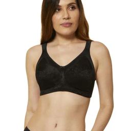 Triumph Black Endless Comfort N Non-Padded T-Shirt Bra-image-84