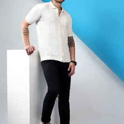 Kveto style redefined Men Cotton Regular Fit Shirt-image-81