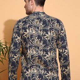 Anouk Men Geometric Printed Thread Work Kurta image 5