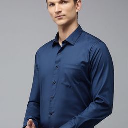 Van Heusen Slim Fit Opaque Formal Shirt-image-52