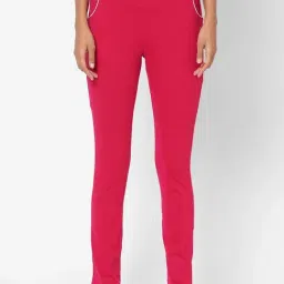 Sweet Dreams Fusia Pink Cotton Lounge Pants-image-93
